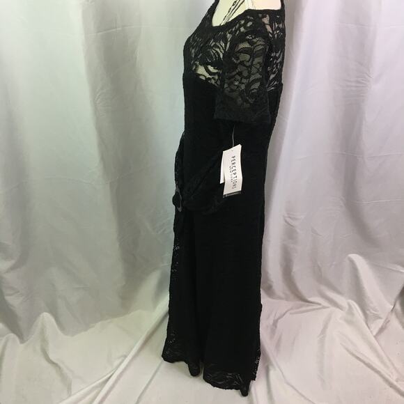 Perceptions New York Lace Dress Black Small - Picture 9 of 16